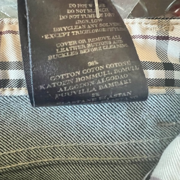 Burberry New Without tags Women’s Blue Denim. - Picture 6 of 7